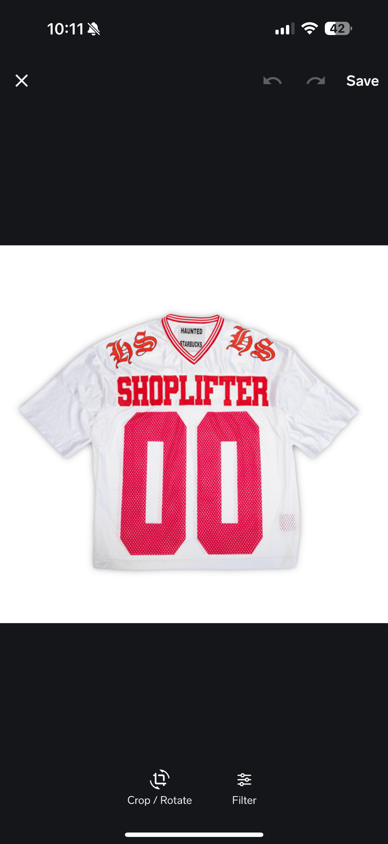 SHOPLIFTER JERSEY (HM)