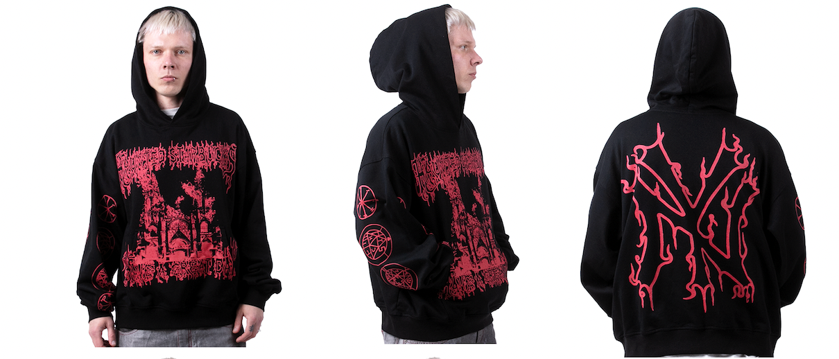 CATHEDRAL HOODIE (RED) (HS X HAGD)