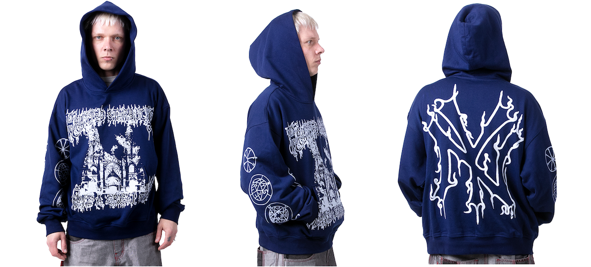 CATHEDRAL HOODIE (BLUE) (HS X HAGD)