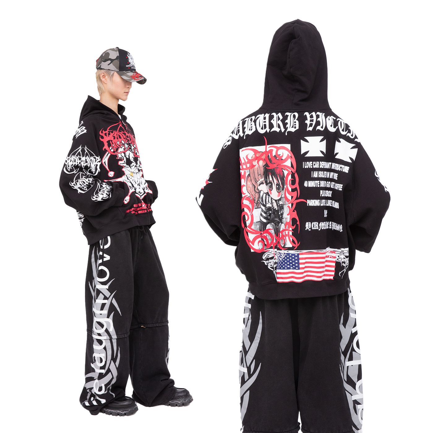 SUBURB VICTIM HOODIE