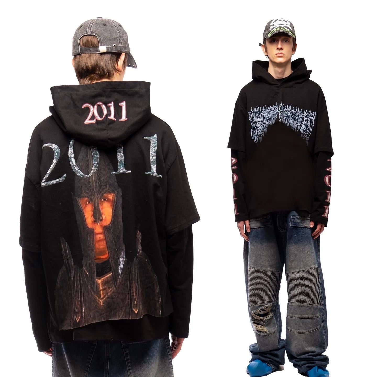 2011 LAYERED HOODIE