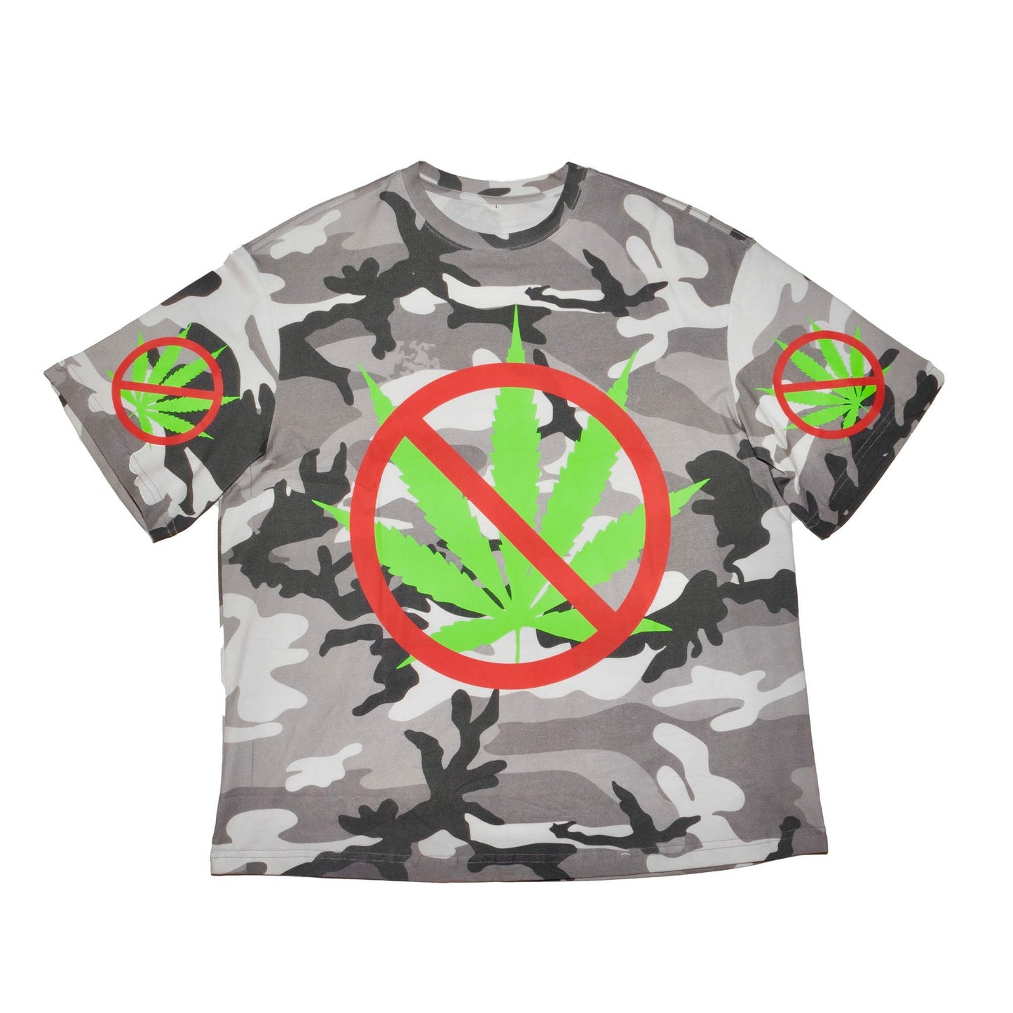 CAMO WEED SHIRT