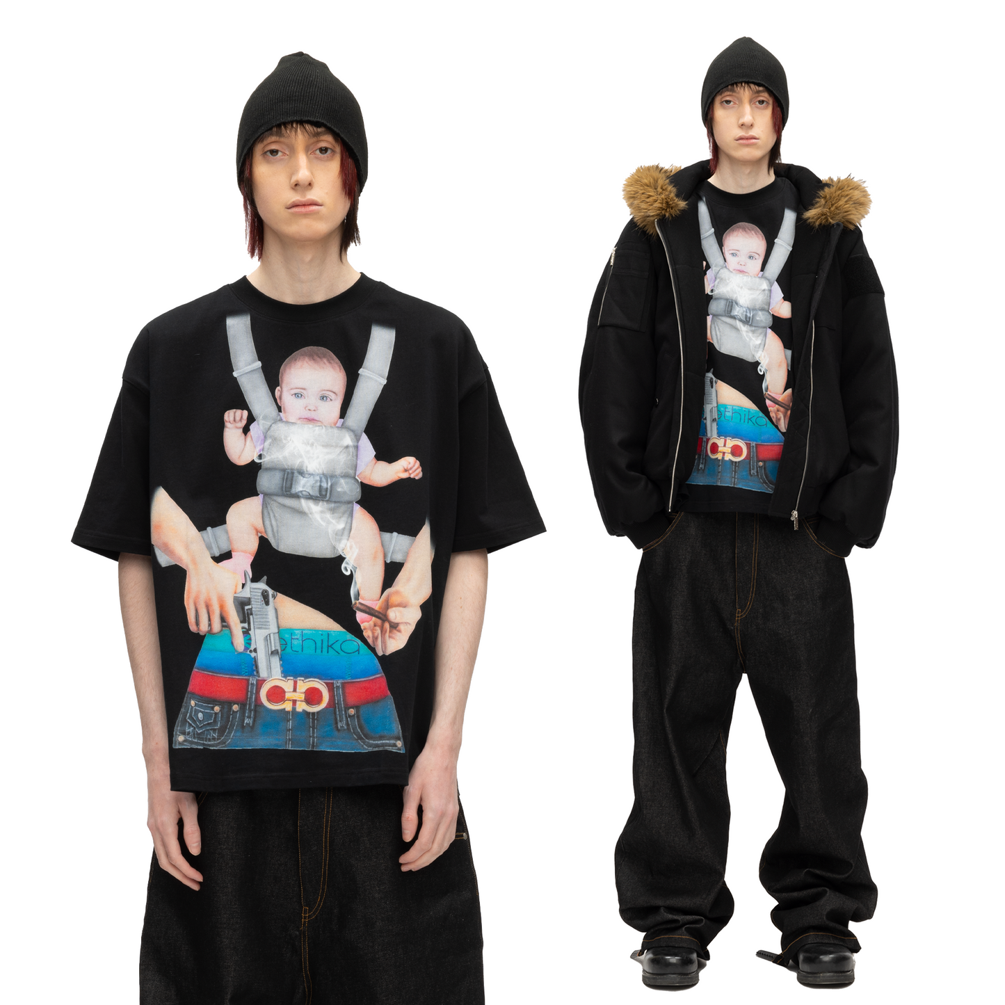 RESPONSIBLE FATHER SHIRT (BLACK)