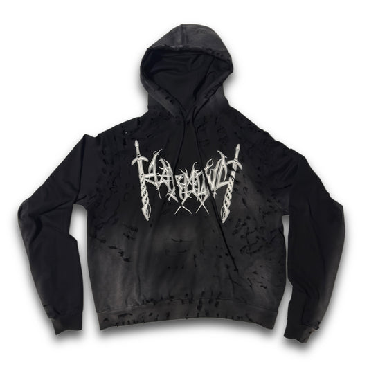HARMONY DISTRESSED PULLOVER