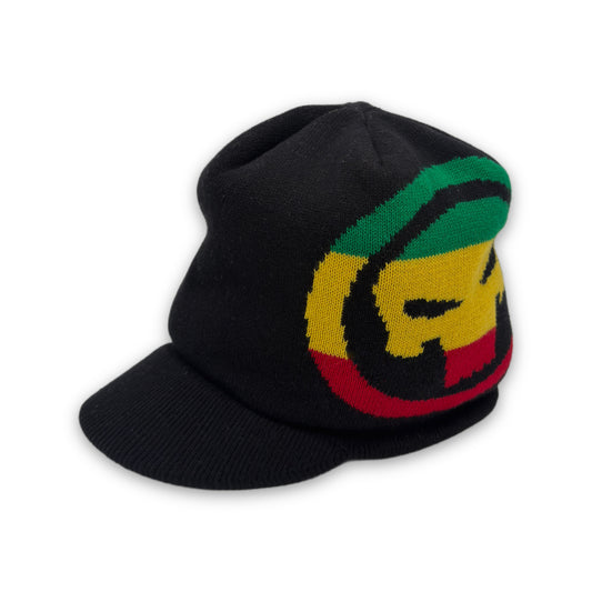 BRIM BEANIE (RASTA)