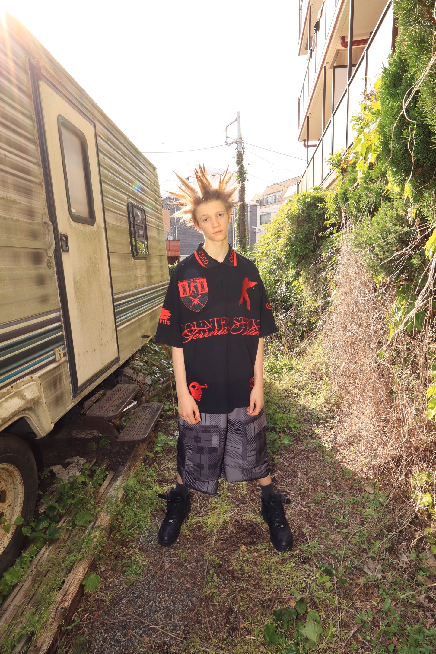 CS OVERSIZED POLO (RED)