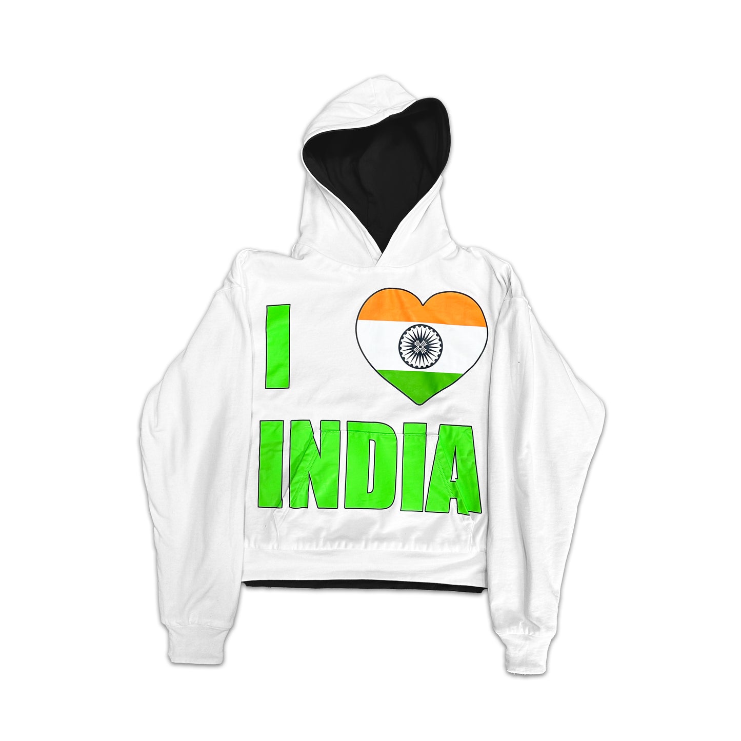 IRS/INDIA REVERSIBLE HOODIE