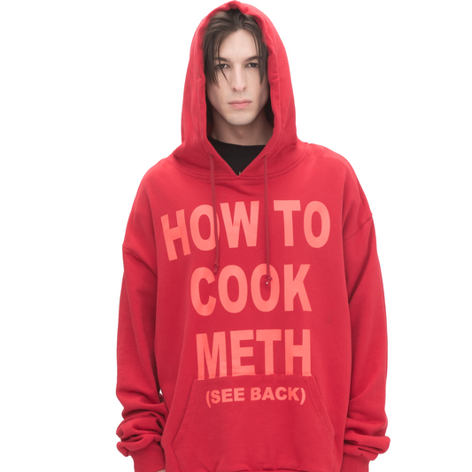 METH HOODIE (RED)