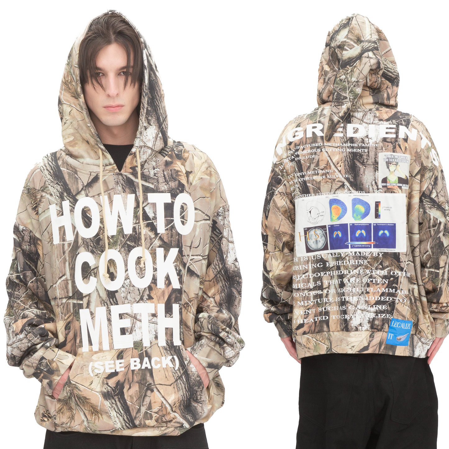 METH HOODIE (REAL TREE)