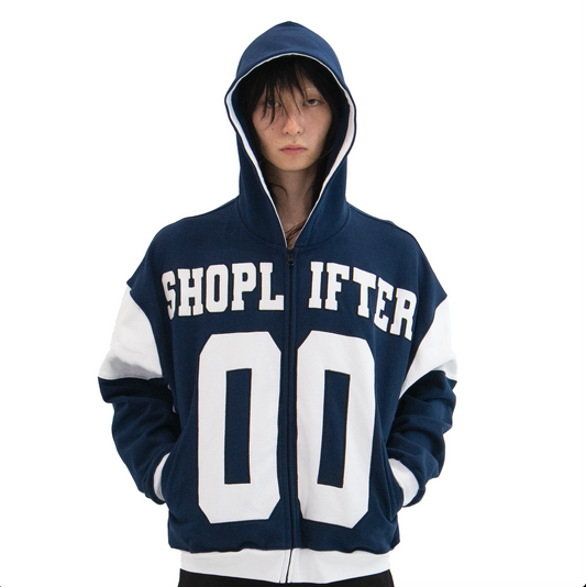 SHOPLIFTER HOODIE (BLUE)
