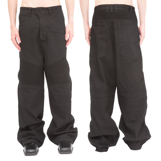 RAW DENIM BAGGY BALMAINS
