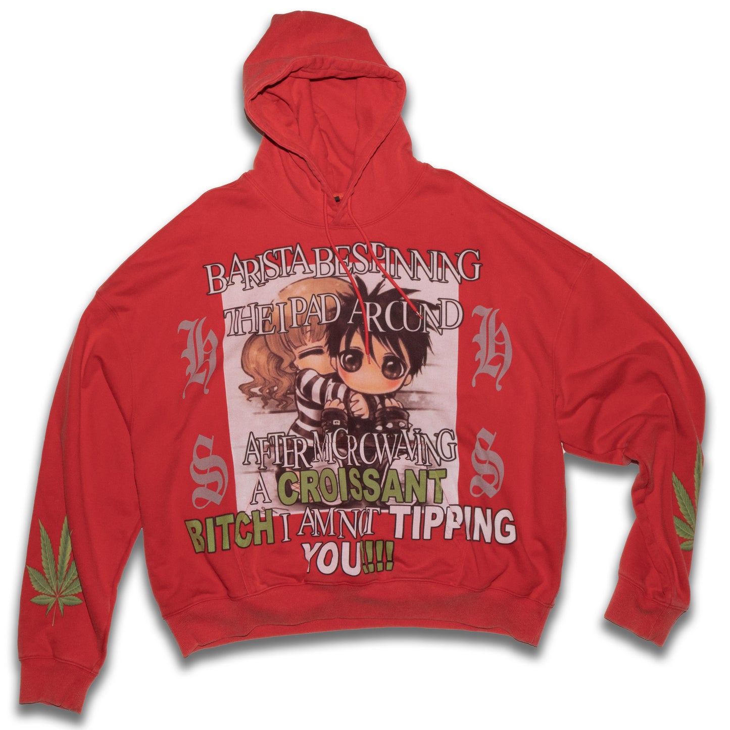 BARISTA HOODIE (RED)