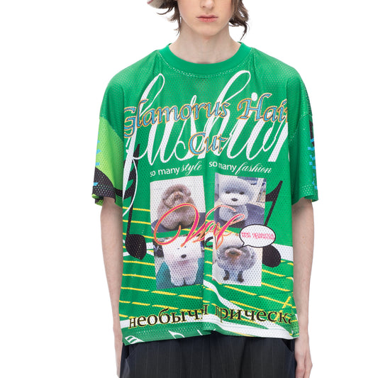 DOG HAIRCUT MESH SHIRT