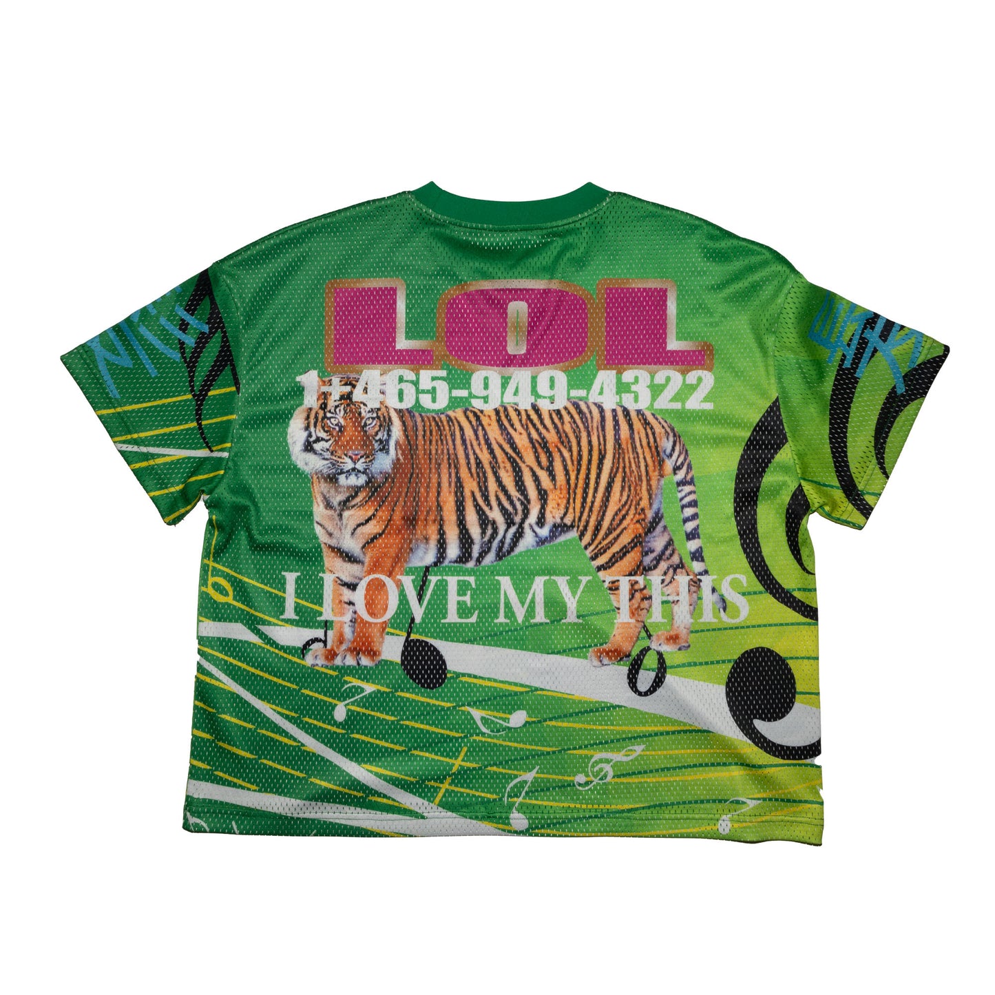 DOG HAIRCUT MESH SHIRT