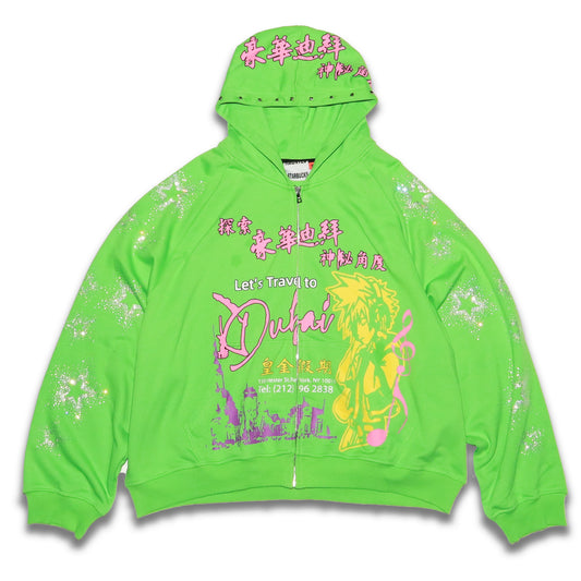 DUBAI HOODIE (GREEN)