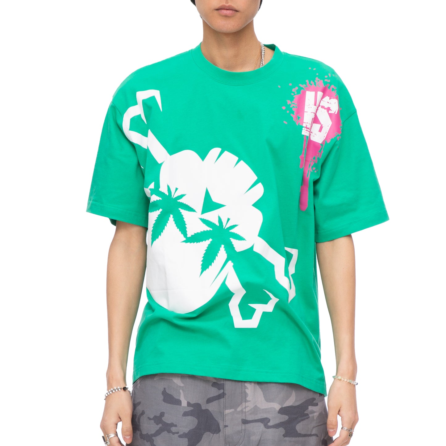 GREEN SKULL SHIRT