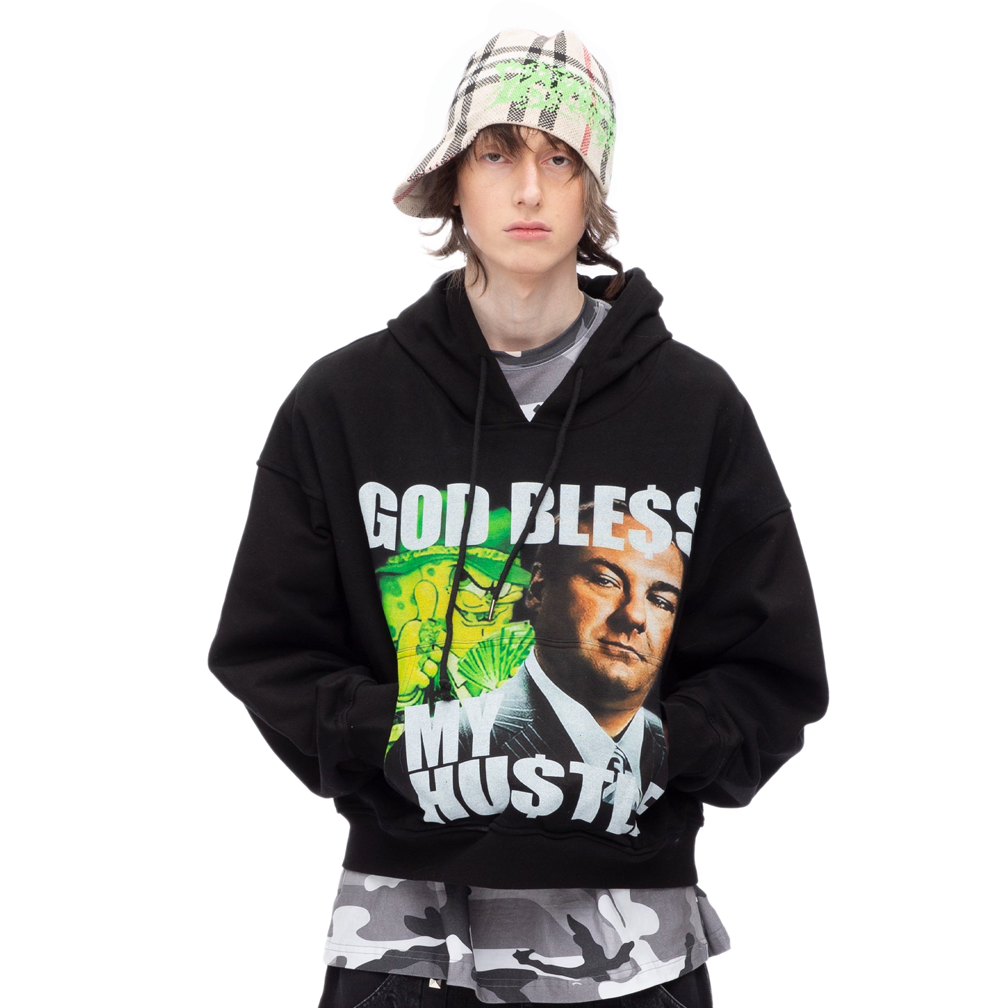 HUSTLE HOODIE – HauntedStarbucks