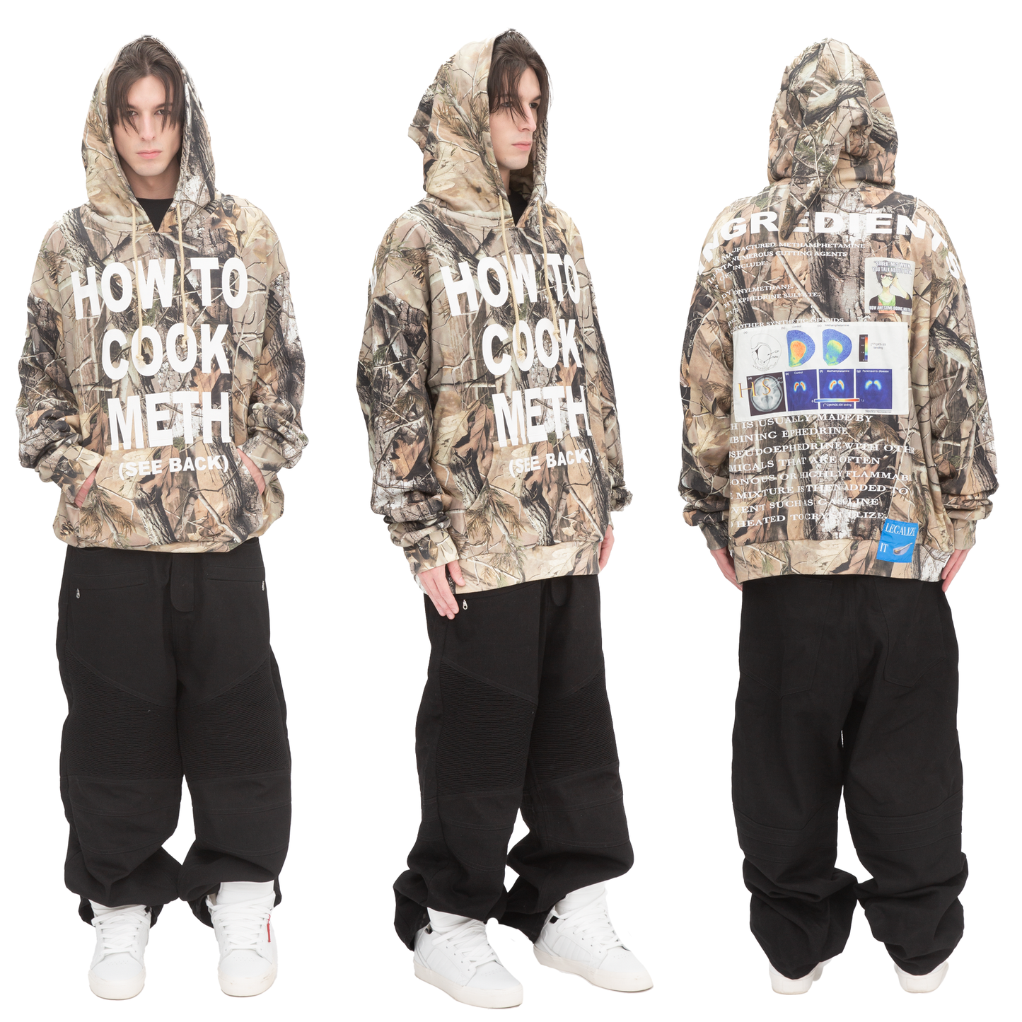 METH HOODIE (REAL TREE)