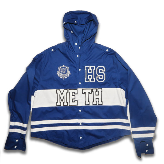 METH HOODED BUTTON UP