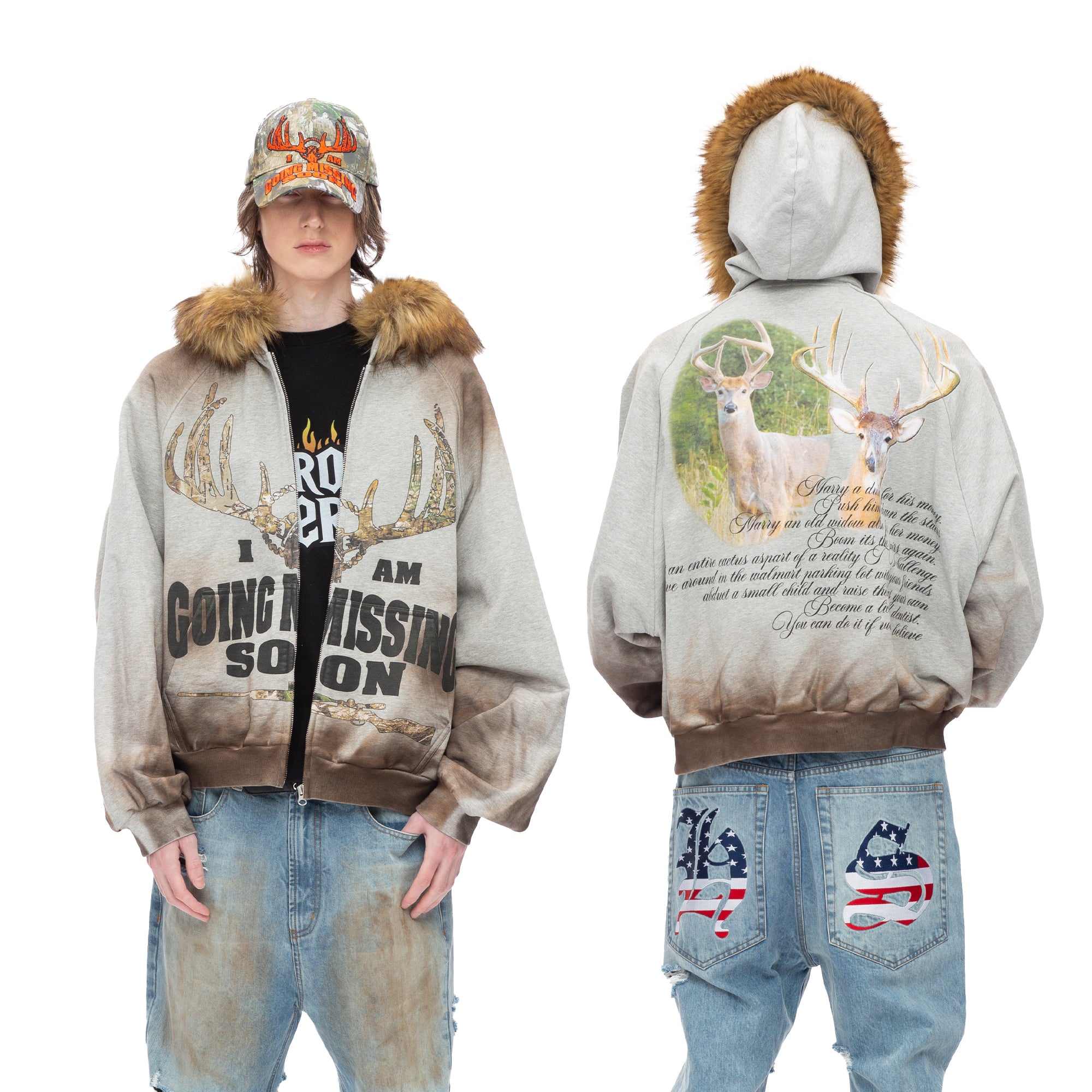 も*ぬ様 HAUNTEDSTARBUCKS missing hoodie MISSING PERSON HOODIE – HauntedStarbucks