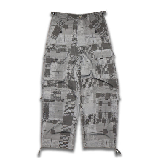 PLAID CARGO PANTS