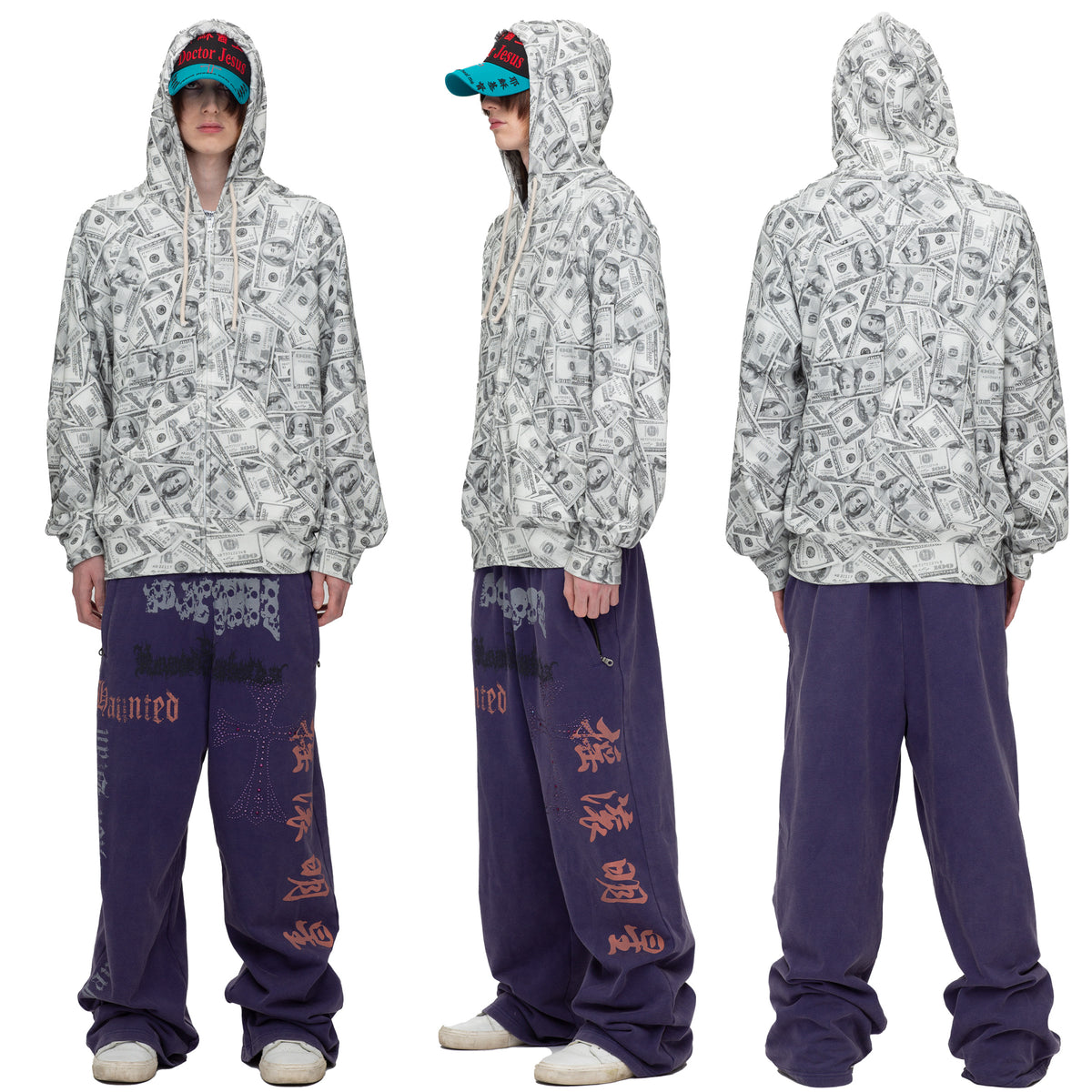 MONEY SLIM FIT HOODIE