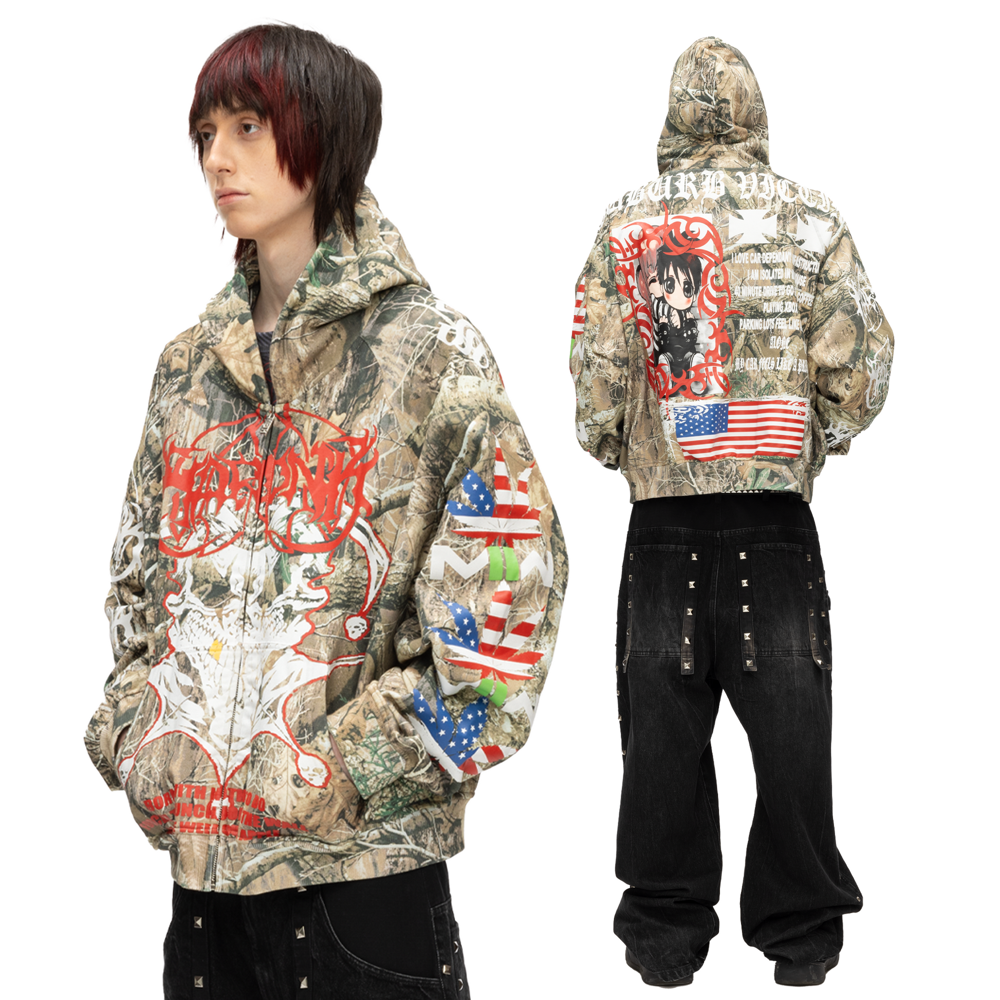 専用　HAUNTEDSTARBUCKS SUBURB VICTIM HOODI HauntedStarbucks - REFUND HOODIE | HBX