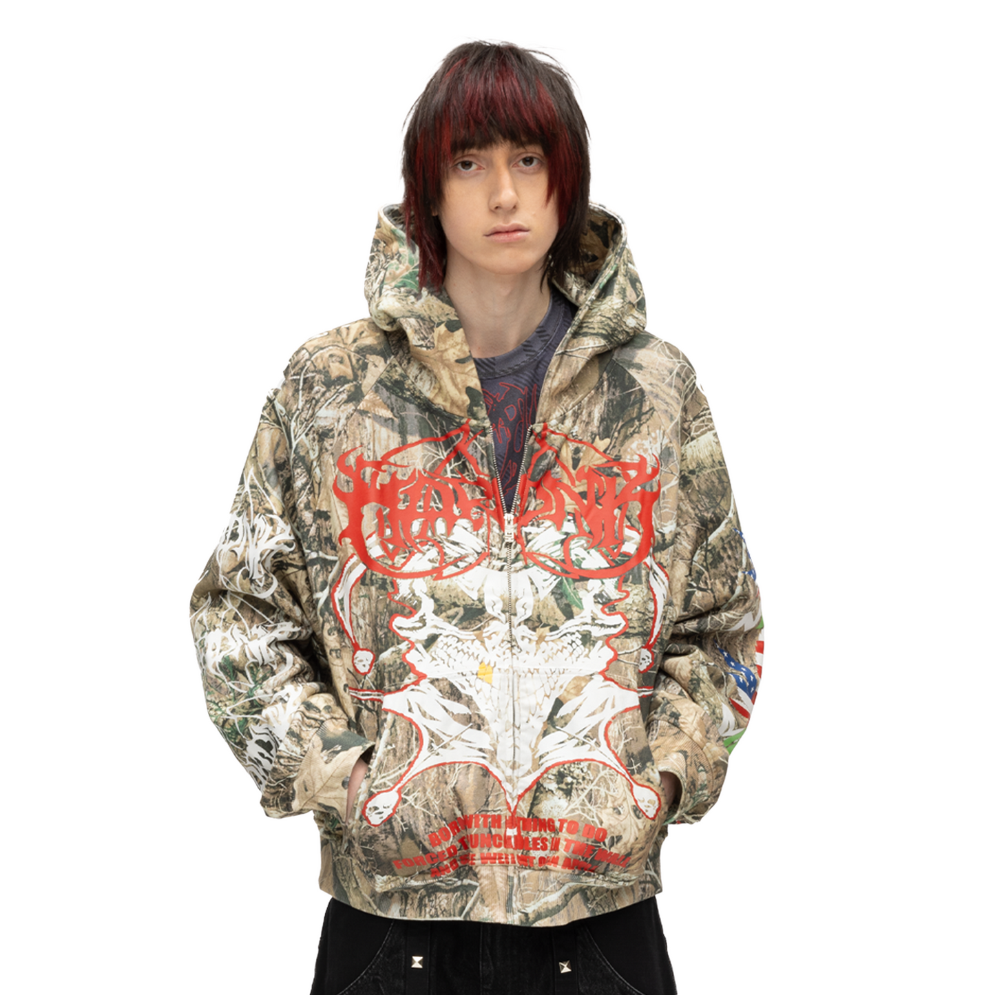 専用　HAUNTEDSTARBUCKS SUBURB VICTIM HOODI SUBURB VICTIM HOODIE (REAL TREE) – HauntedStarbucks