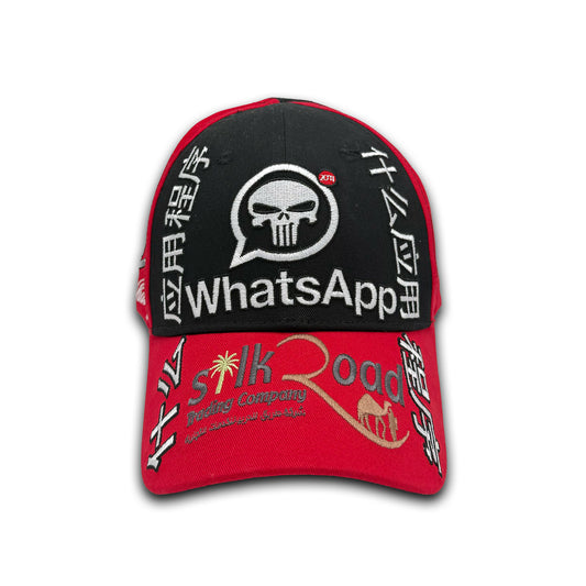 WHATSAPP HAT (RED)